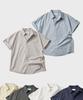 HOOVES [Fashion Planet X Whoops] Field Roll-Up Crop Short Sleeve Shirt - 6 Colors