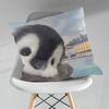 Cute little penguin Pillow Case For 30x30cm45x45cm55x55cm For Home Bedroom Decoration And Protector