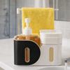 with Sponge Holder 4-in-1 Soap Dispenser Refillable Dual Soap Dispenser  Kitchen
