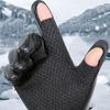 PU Leather Men's Winter Gloves Waterproof Touchscreen Gloves Warm Gloves Cycling Gloves  Motorcycle