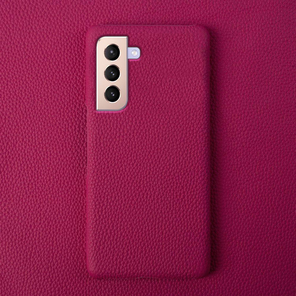 For Funda Samsung S21 Case Luxury Genuine Leather Phone Cases for Galaxy S23 M52 S21Ultra S22 A54 A34 Fashion Cover Coque Etui