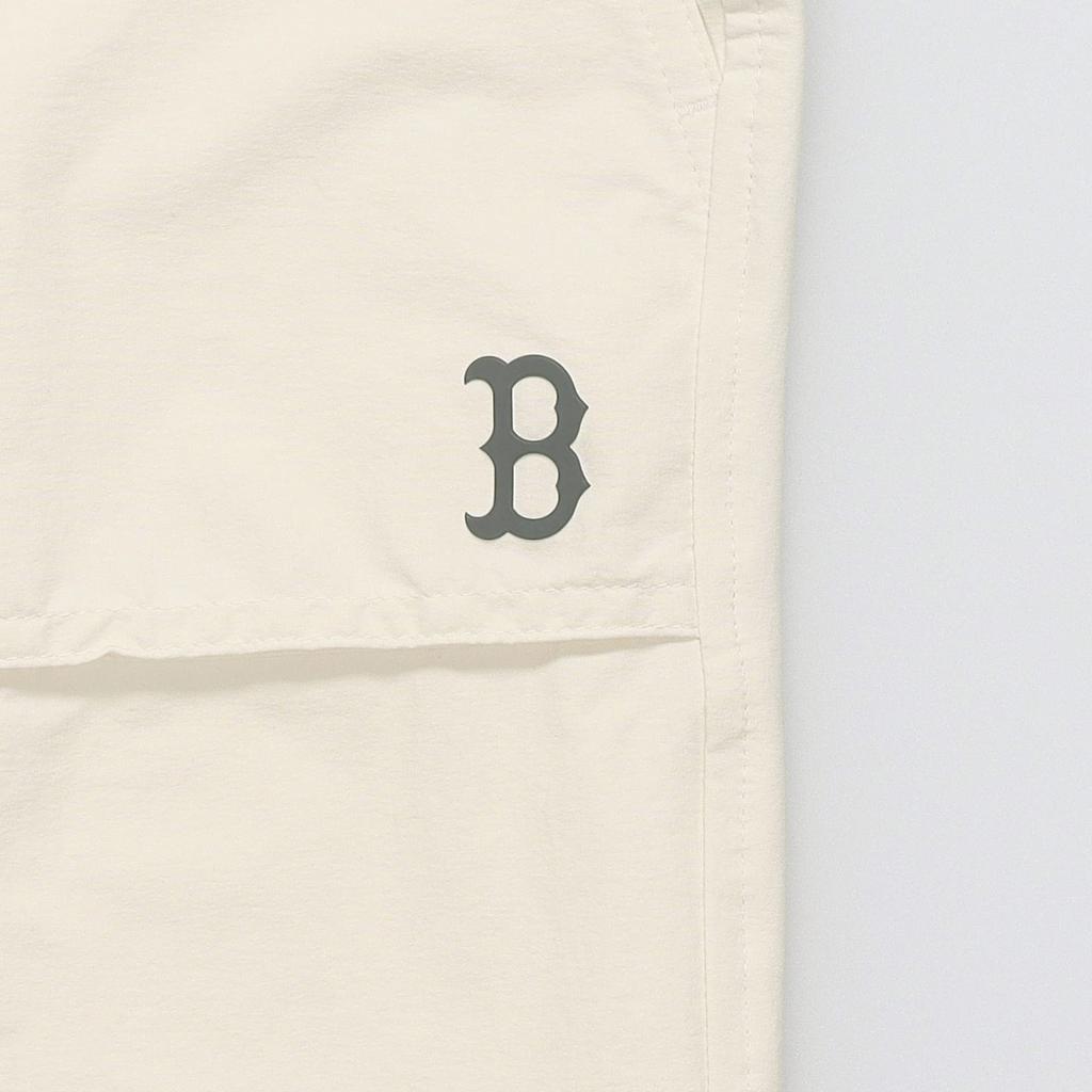New MLB Boston Casual Pants Unisex Dark Cream 3AWPB0144-43CRD