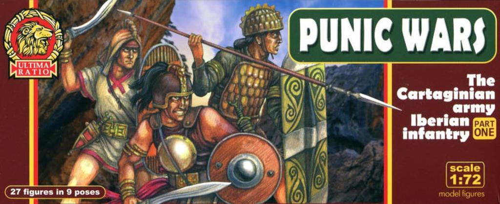 Ultimatio Infantry Punic Wars 9 27 Plastic Model RU72016 1/72 Carthaginian-Iberian Part.1 Poses, Figures,