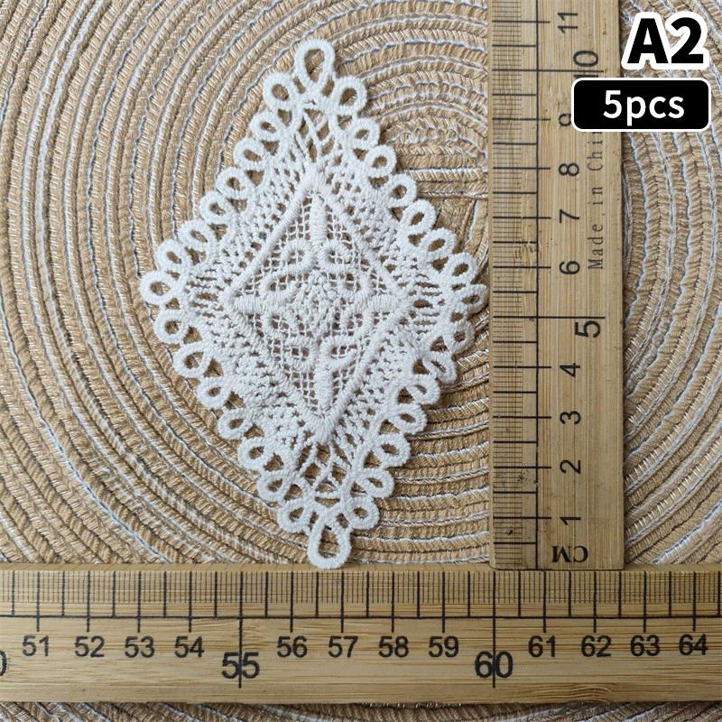 5Pcs Cotton Jeans Waist Expander Soft Hollow Lacework Adjustable Waist Extenders for Men Women Daily Wear