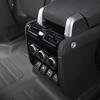 For Land Rover Defender 110 130 2020-2024 ABS Carbon Fiber Armrest Box Air Outlet Rear Anti-kick Cover Car Interior Accessory