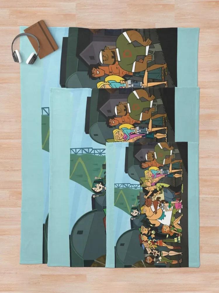 Total Drama Action Throw Blanket Winter Beds Decorative Sofa Blankets