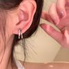 Women's 2024 Unique Stud Earrings & Ear Cuffs - Wear Without Removing for Stylish Comfort