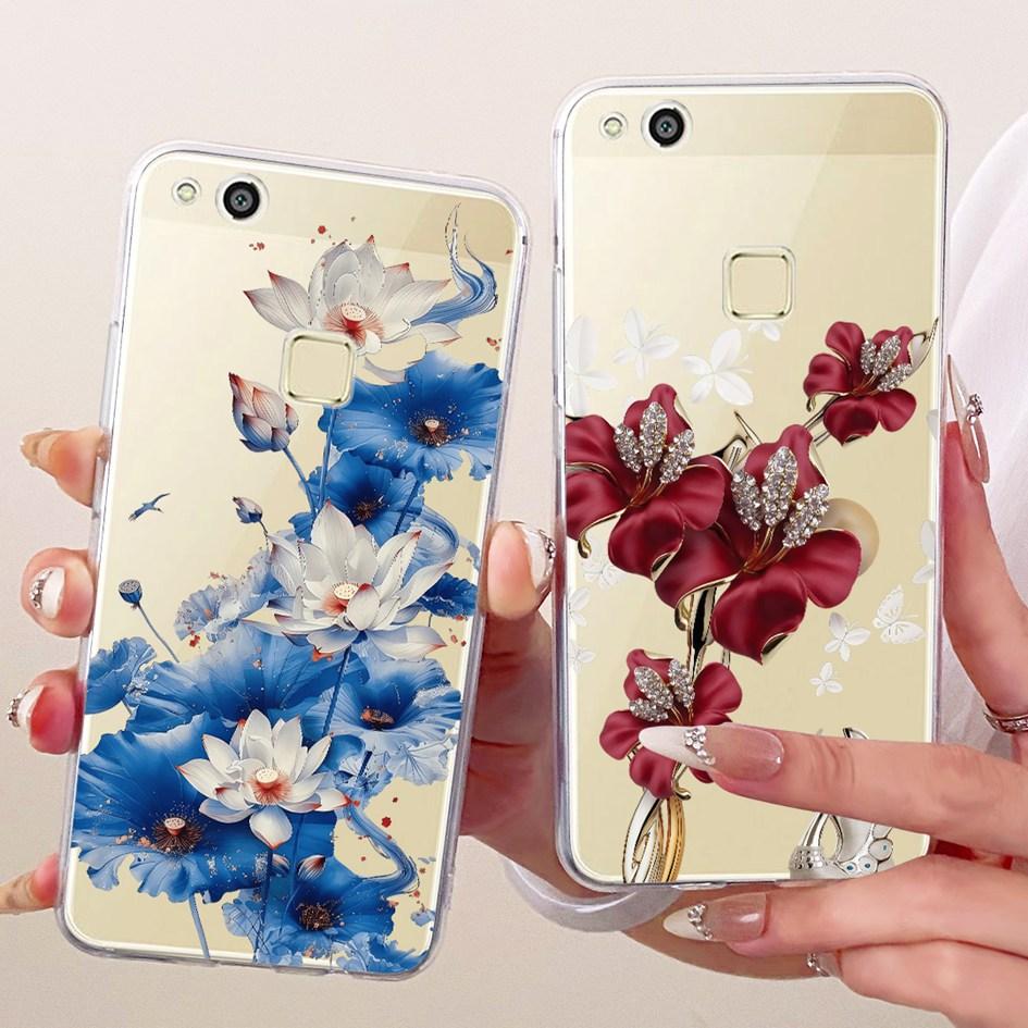 Case For Huawei P10 Lite Cover New Stylish Butterfly Phone Case Soft Transparent Silicone Bumper For Huawei P10Lite WAS-LX1 Capa