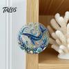 Marine Life Hanging Ornaments Ocean Theme Pearl Art Ornament, 2D Flat Acrylic Coastal Unique Gifts for Lovers Sea Suncatcher, Beaded Pattern