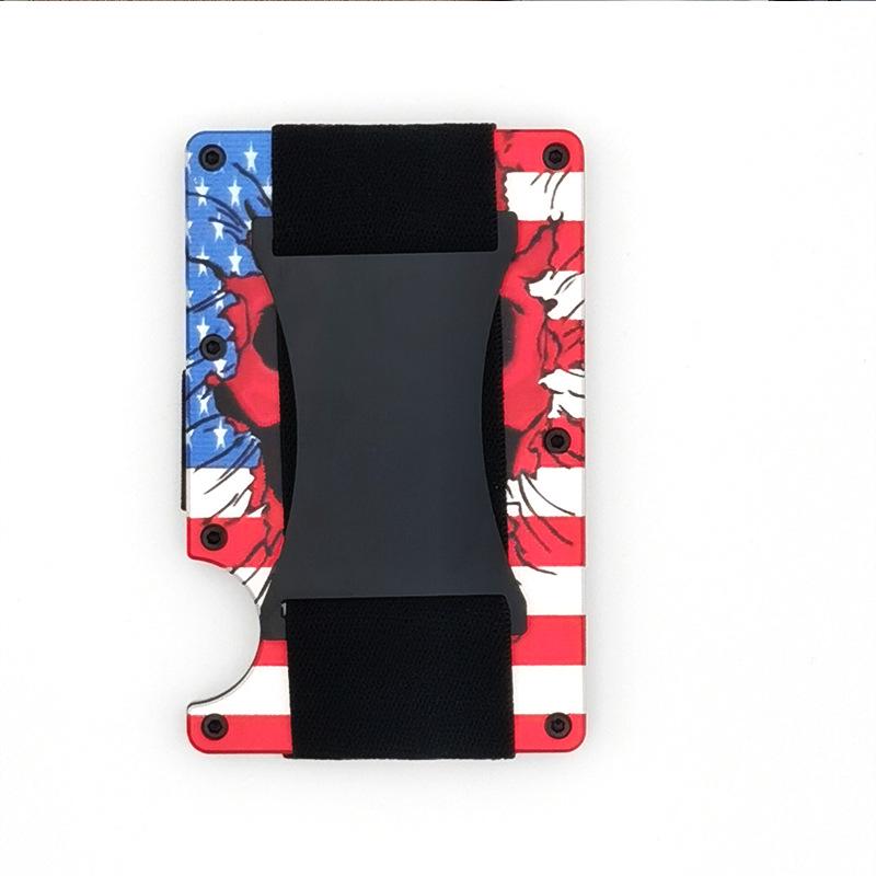 New RFID Blocking Carbon Fiber Wallet with Money Clip