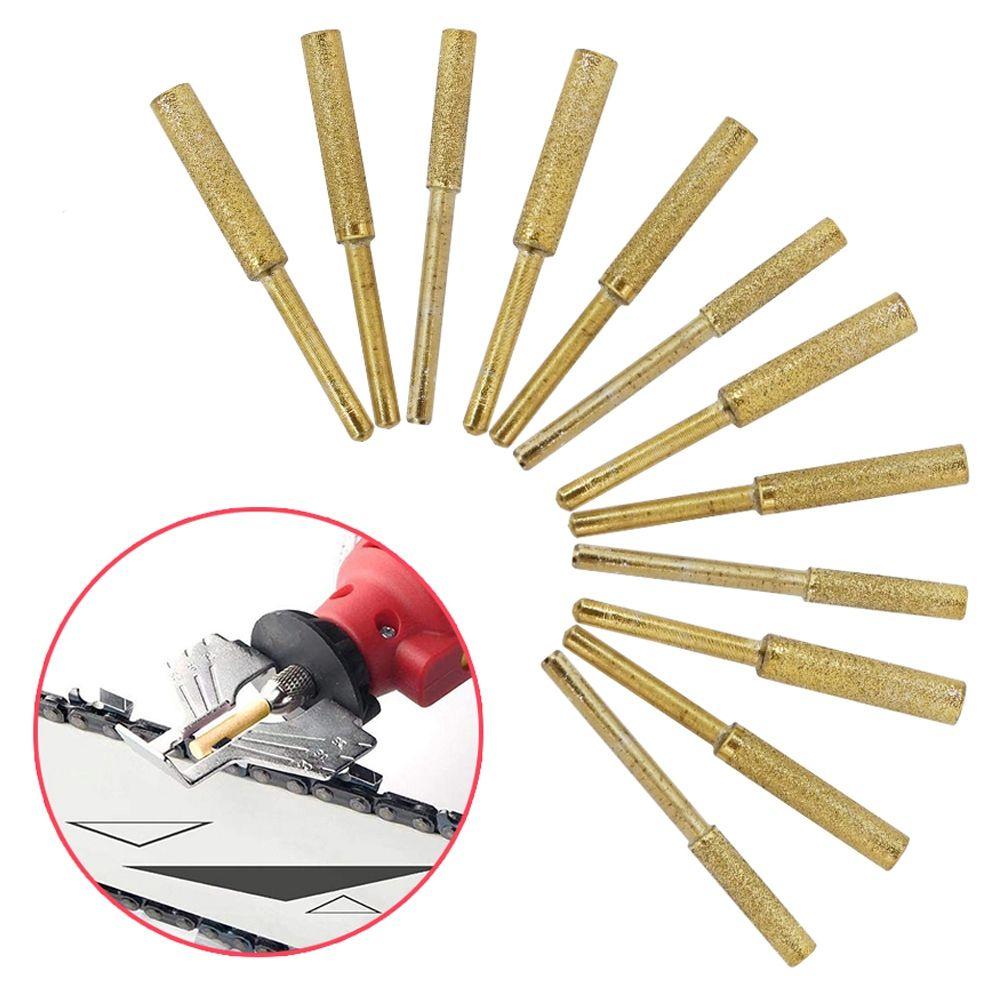 File Carving Abrasive  Coated Chainsaw Sharpener Sculpture Head Grinding Tools Chainsaw Bits