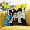 Y-arichin C-lub   Various Sizes Square Pillow Case For Car Home Bedchamber Decor
