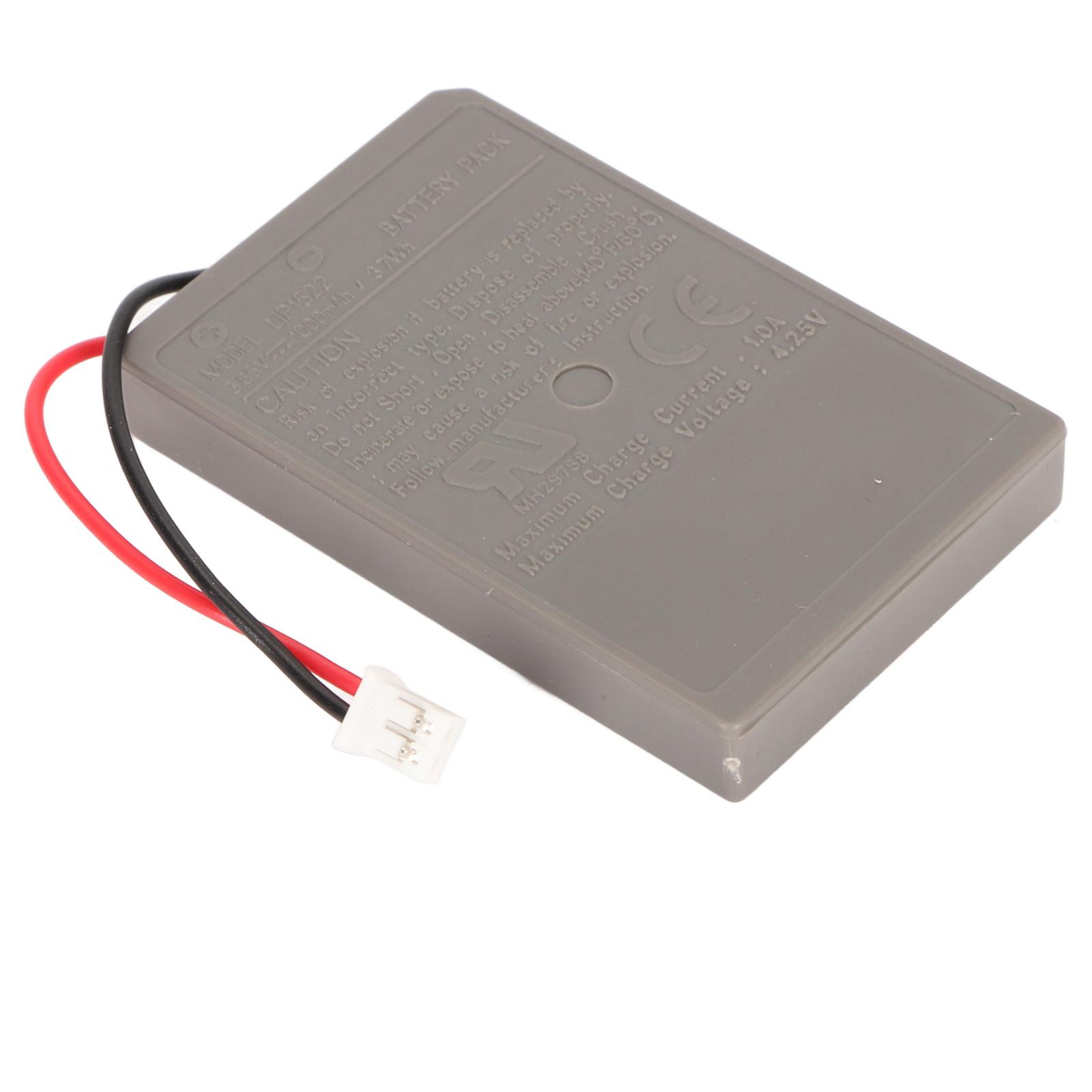 LIP1522 3,65V 1000mAh Oplaadbare Batterij voor Eerste Generatie Draadloze Controller, Oude Versie CUH-ZCT1 Serie, Grote Connector