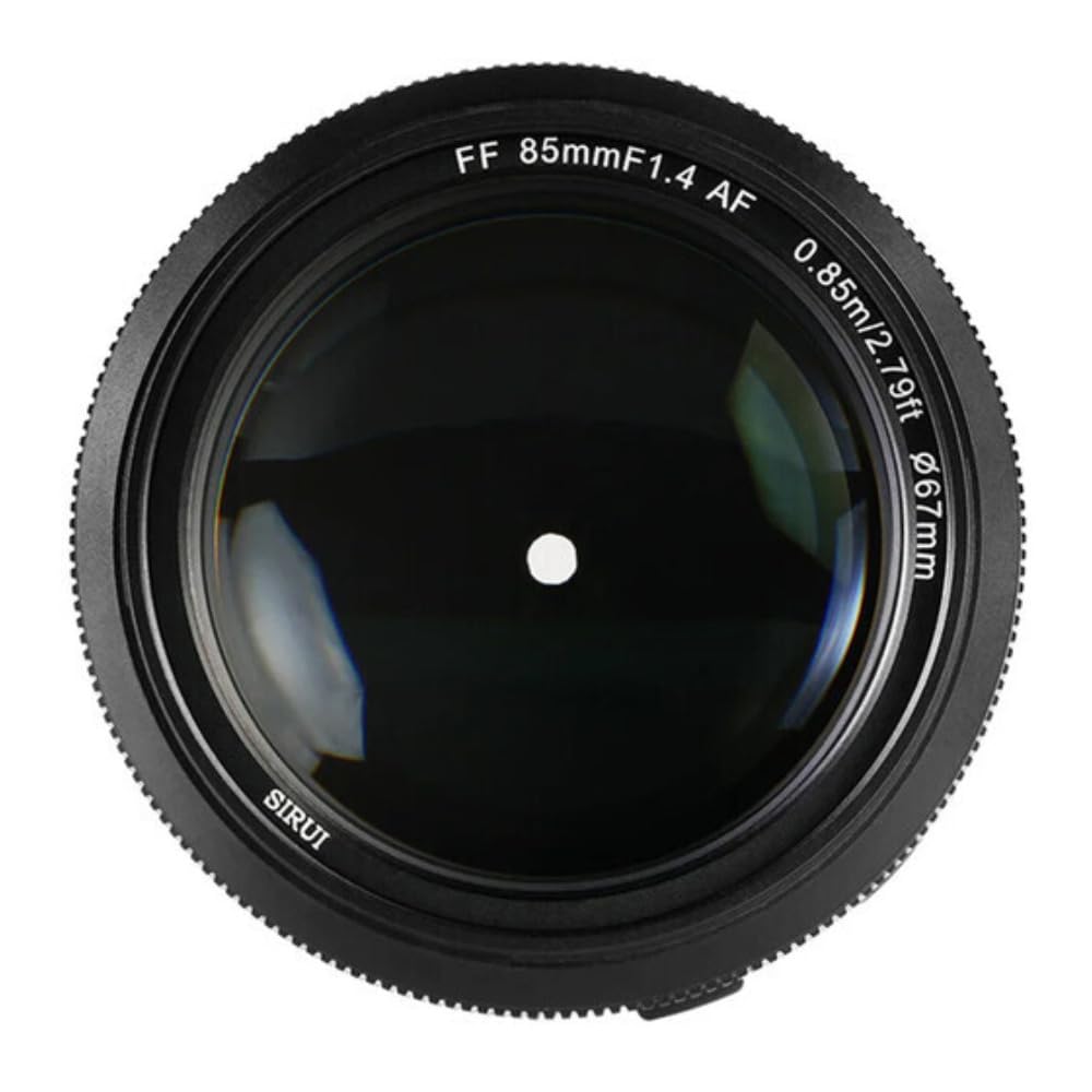SIRUI AURORA 85mm Autofocus Telephoto Prime Portrait Lens for Cameras A7 A7R A7S and F1.4 [Filter Included] Full-Frame Lens, E-Mount FX3, FX6, Series,