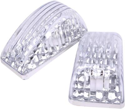 Hino Profia Feu de Gabarit Latéral de Porte Lamp Terravy Ranger Pro Dutro Camion Clignotant Lentille Coin 2pcs Gauche Droite Ensemble Avan Knight KRB137 & (Clair)