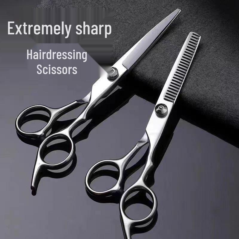 Professional Hairdressing Scissors Set: Thinning Shears, Flat Shears, Texturizing Shears for Kids and Adults