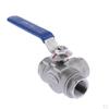 Stainless Steel 304 Heavy Duty for Water, Oil, and Gas with Blue Locking Handles