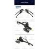 For Super SOCO TS TC TC-MAX Brake Upper Pump Assembly Accessories Silver Black Brake Parts E-bike Off-road for Super SOCO Parts