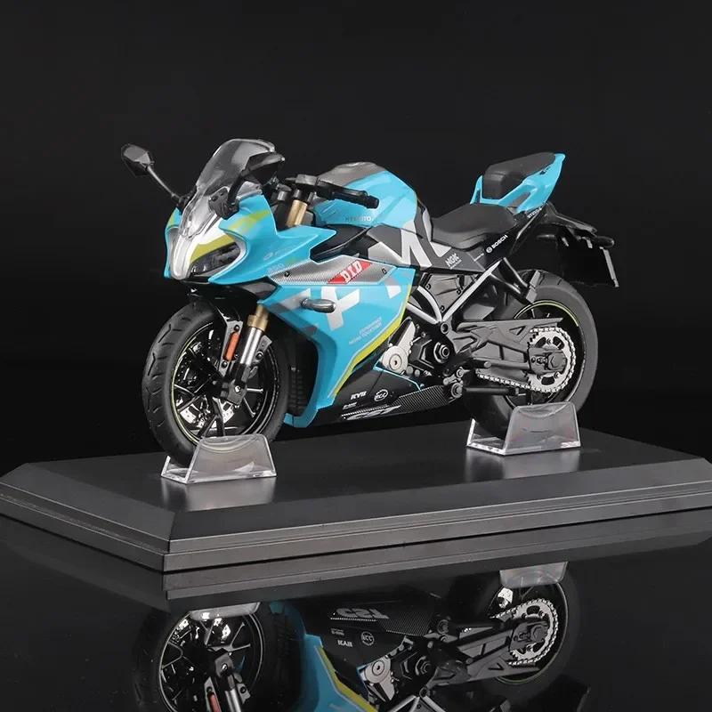 1:12 CFMOTO 250SR Racing Alloy Motorcycle Model Fingertip Toy Metal Locomotive Ornament Collection Gifts For Friends Kids Toys