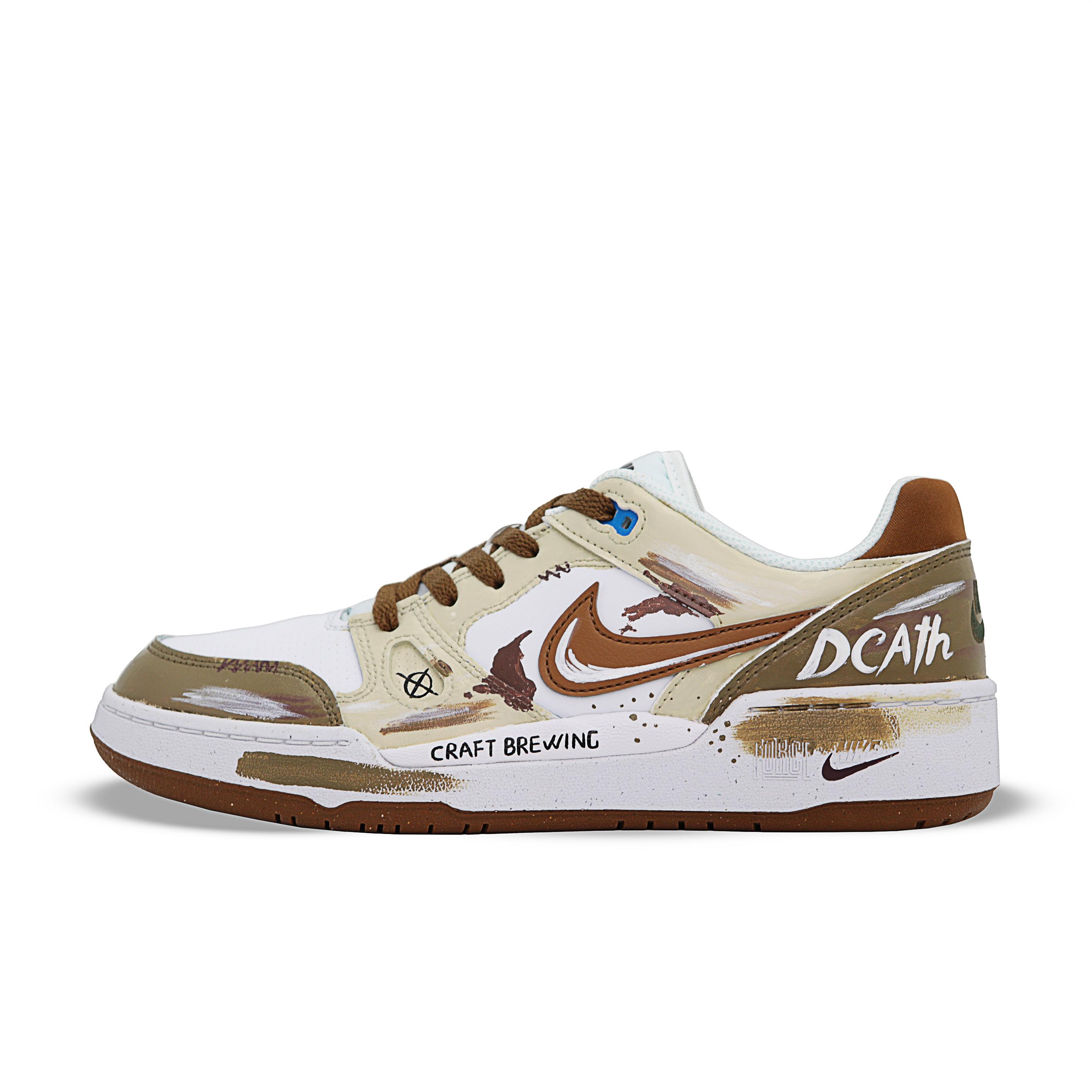 

Nike Full Force Slip Resistant, Abrasion Resistant, Height Increasing HJ3485-121(Team1651-) 40.5
