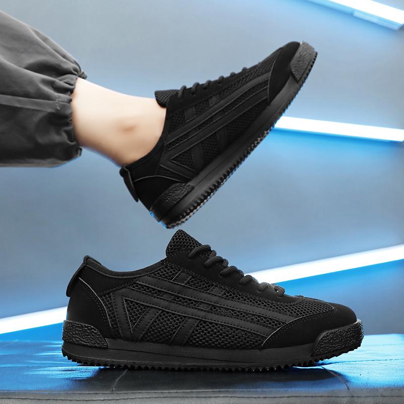 Women Summer Skateboard Shoes Breathable Men Black Running Sneakers Casual Kids Boy Girl White Sport Shoes Plus Size