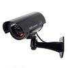 Waterproof Indoor/Outdoor Simulated Surveillance Camera with Flashing Light