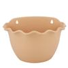 Flower Pot, Garden Planter Floral Container Wall Mounted Planter Vase Pot Portable Flower Vase Container with Tray   Flowers Planter for Garde
