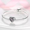 Original Bracelet Charms Copper Heart Shape Series Charms Beads For Women Fashion Diy Jewelry Gifts Making