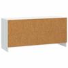 White TV Cabinet 99 x 34.5 x 47 cm Particleboard