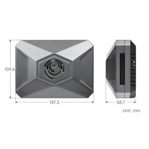 

Jetson Nano-Compatible Gray-Black Aluminum Alloy Set Other
