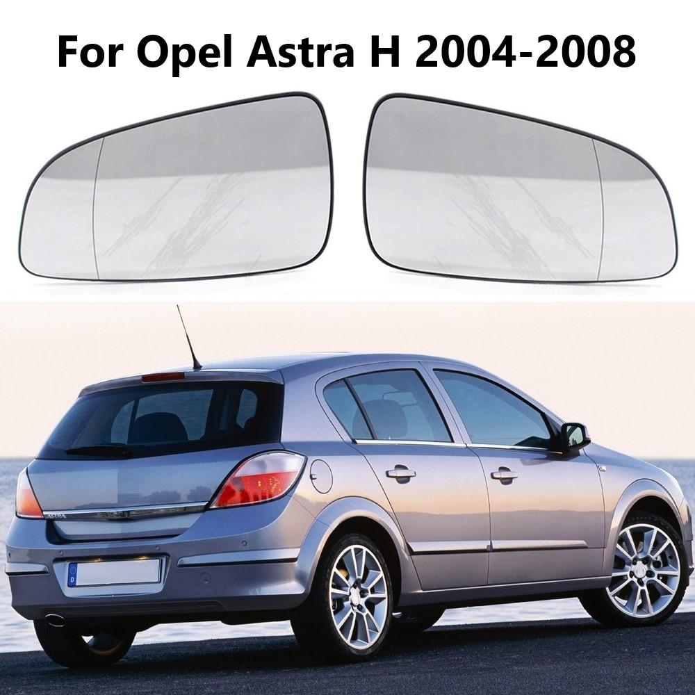 Автомобильное обогреваемое зеркало заднего вида, стеклянная линза для Opel Astra H 2004 2005 2006 2007 2008, замена бокового дверного крыла, зеркало заднего вида Left