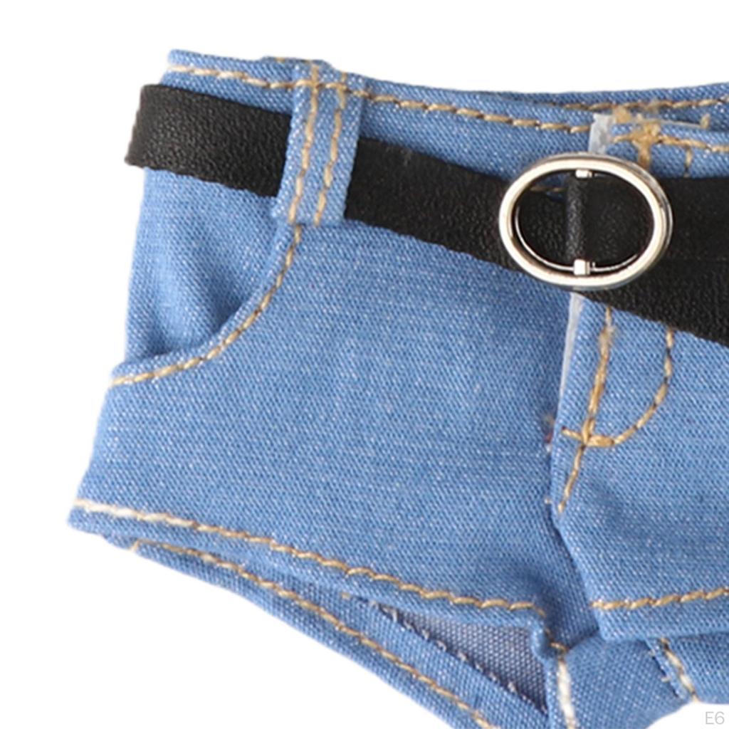 1/6 Scale Action Denim Outfit with Belt for 12'' Dolls
