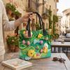 Easter Cute Chick Print Tote Bag Casual Large Capacity Handbag for Daily Use