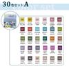 Kuretake Color Brush Pens - ZIG Clean Color Real Brush Set of 30 RB-6000AT/30VA