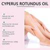 Cyperus Rotundus Oil 5-Pack 60ml, Natural Hair Removal Oil for Reducing Body Hair Growth, Moisturizing & Soothing Body Care