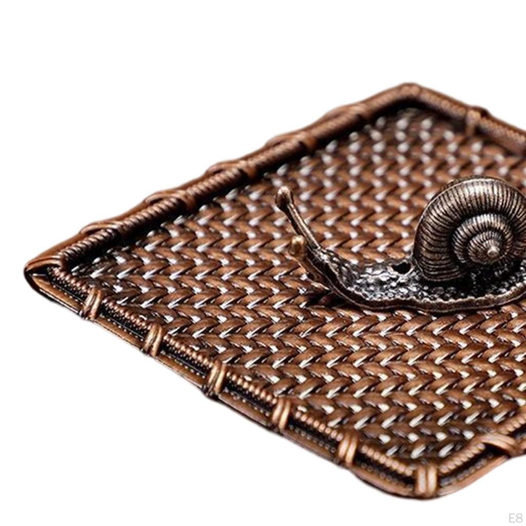 Holder Ornament Plate Landscape Stand Metal for Decoration