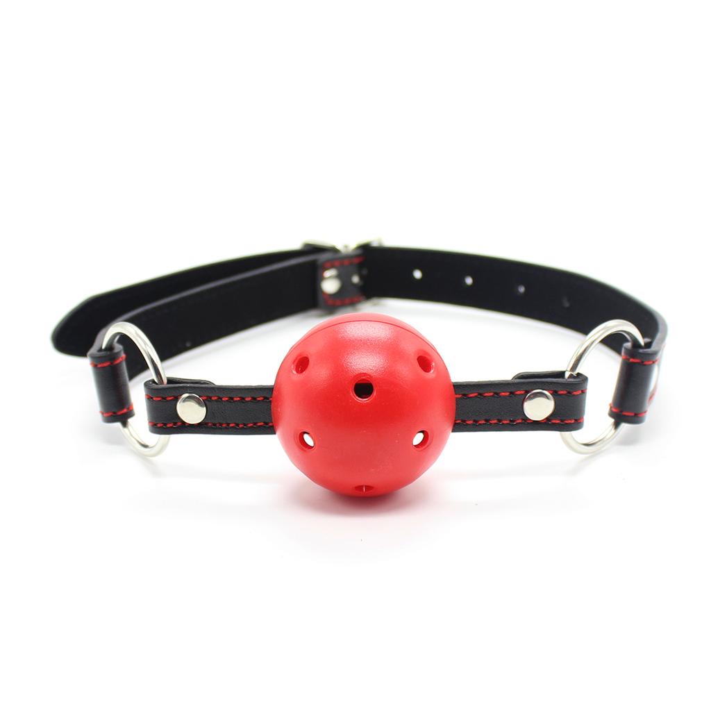 Manyjoy Uprząż Miękki Silikon/Plastik Gag Ball Gag Otwarty Pysk Bondage Niewolnik Ograniczenie Ust Dorosła Zabawka Seksualna Egzotyczne Akcesorium
