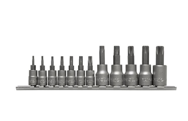 Yato Torx Key Set on Rail 12 Pieces