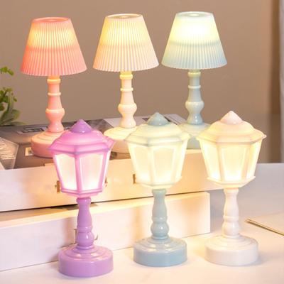 Night Light Mini Flower Shape Soft Glow Warm Light Desk Lamp with Adjustable Brightness Touch Control Portable Table Lamp