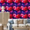 Ink wallpaper violet, red, purple and indigo 50x1000