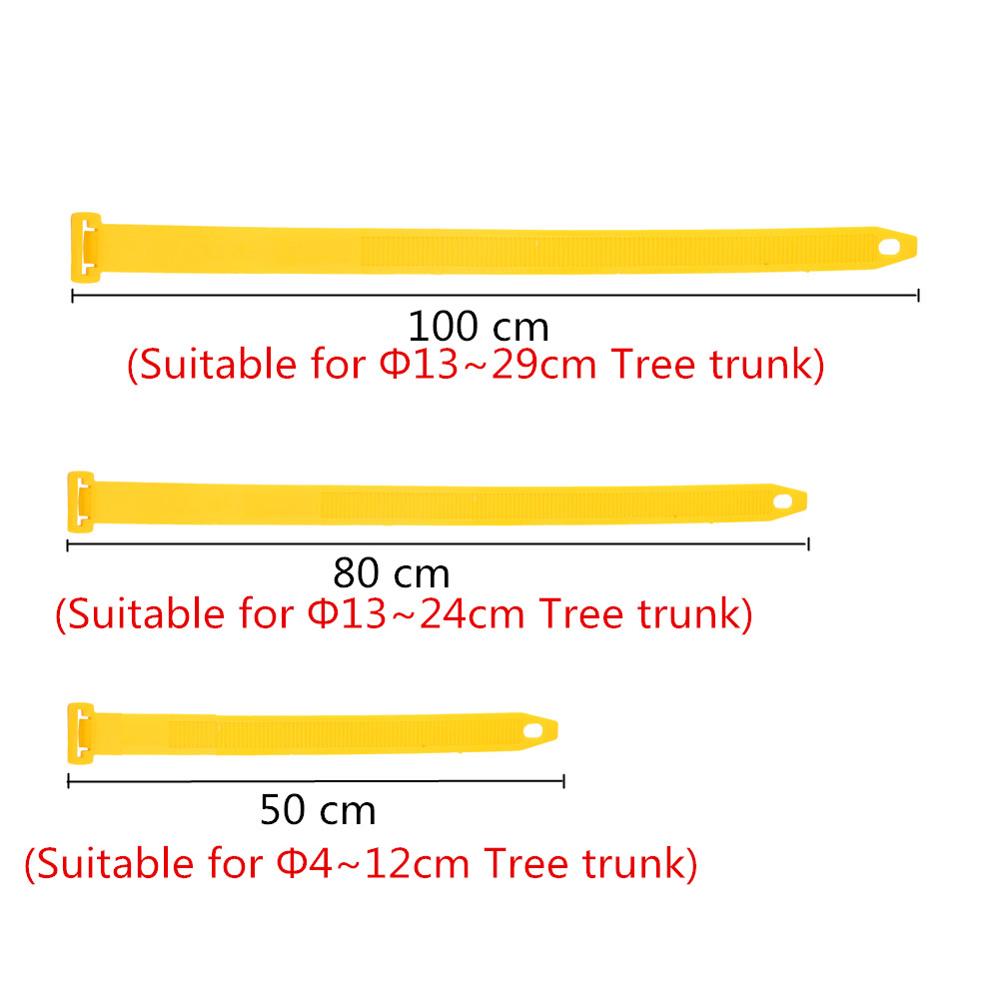 Practical Big Tree Growing Support Stake Bandage Landscape Tree Windproof Fixing Tripod Plastic Cups Greening Gardening Supplies