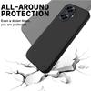 Mobile Phone Case for Realme C55,Liquid Silicone Soft Lining Anti-drop Cover with Strap