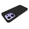 For Xiaomi Redmi 15C 4G (Global) (171mm)/Poco C85 4G TPU Case WANLONFENG MS Series Matte Back Cover with Tempered Glass (Big Hole Lens)