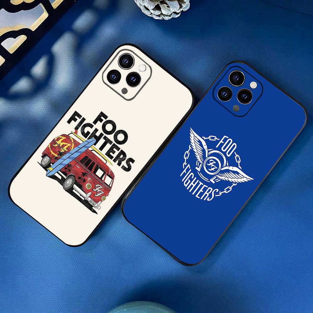 F-Foo F-Fighters Band Phone Case For IPhone 17 Pro Max 16 15 14 Pro Max 13 11 X Xs Xr 8 7Plus Silicone Cover