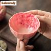 Pig Fat Jelly Powder Teacup Antique Tea Bowl Sample Tea Cup Tea-tasting Personal Cup Chazhan Master Cups Teaware Accessories