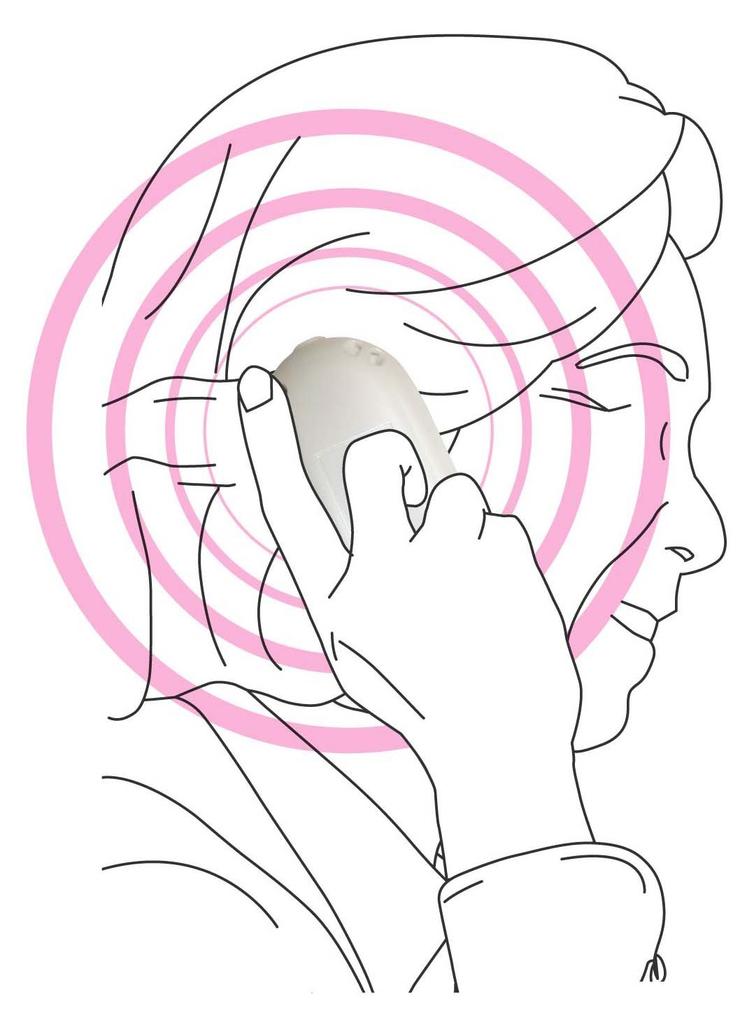 Fuji Pax Sales Voice Monitor Portable Hearing White Aid,