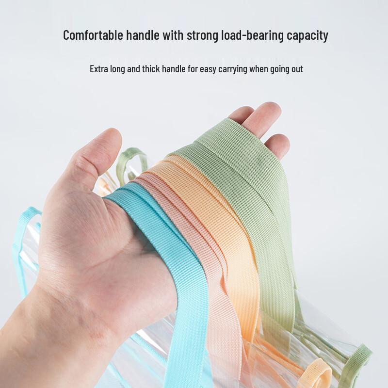 Large Capacity Transparent Study Bag for Primary School Students