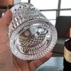 Glass Drinkware Whiskey Cup Vertical Grain Transparent Crystal Glass Brandy Classical Style Wine Relief Glasses Wholesale Cups