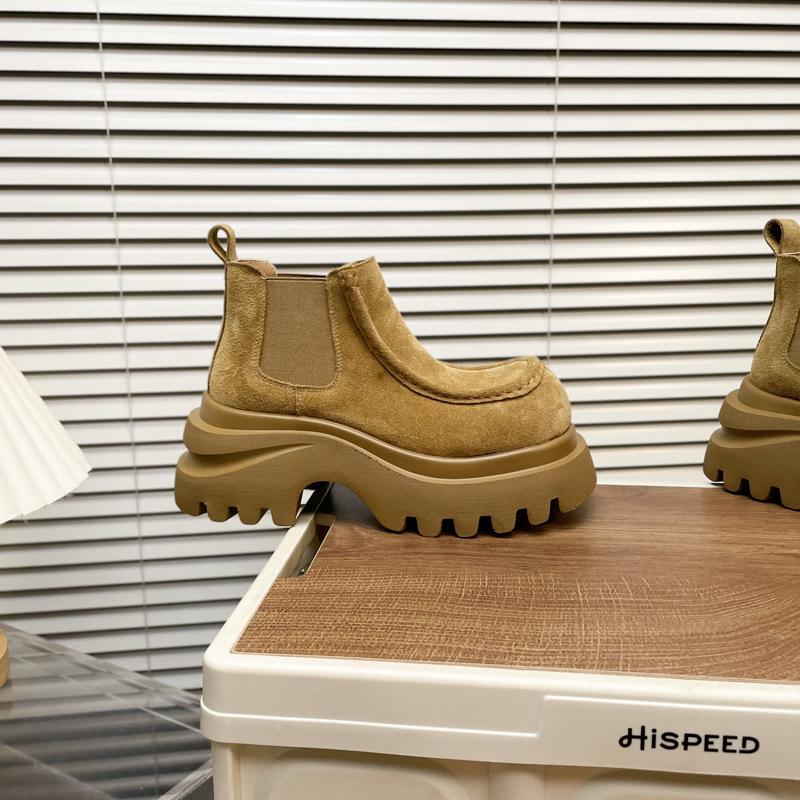 

Ретро шнуровка кисточки большая голова повседневные кеды женские осенняя мода корейская версия универсальные темпераментные лоферы на платформе короткие ботинки 40