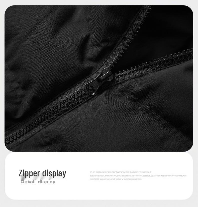 Men's Winter Stand Collar Thick Cotton Jacket - 2025 Fashionable, Warm, Casual Trendy Coat